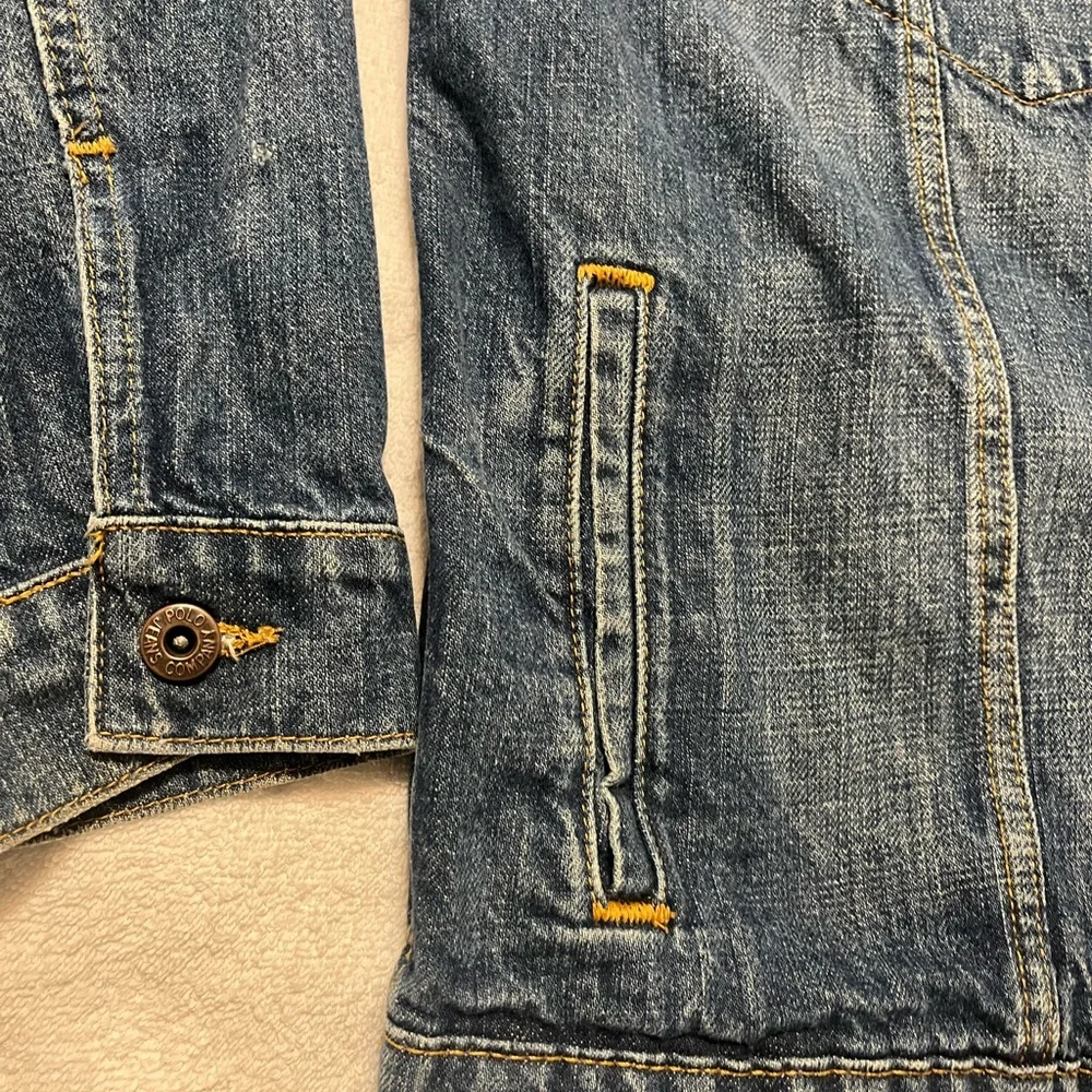 Ralph Lauren Polo Vintage Men’s Jean Jacket Large - Picture 5 of 9